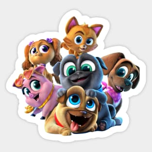 puppy dog pals Sticker